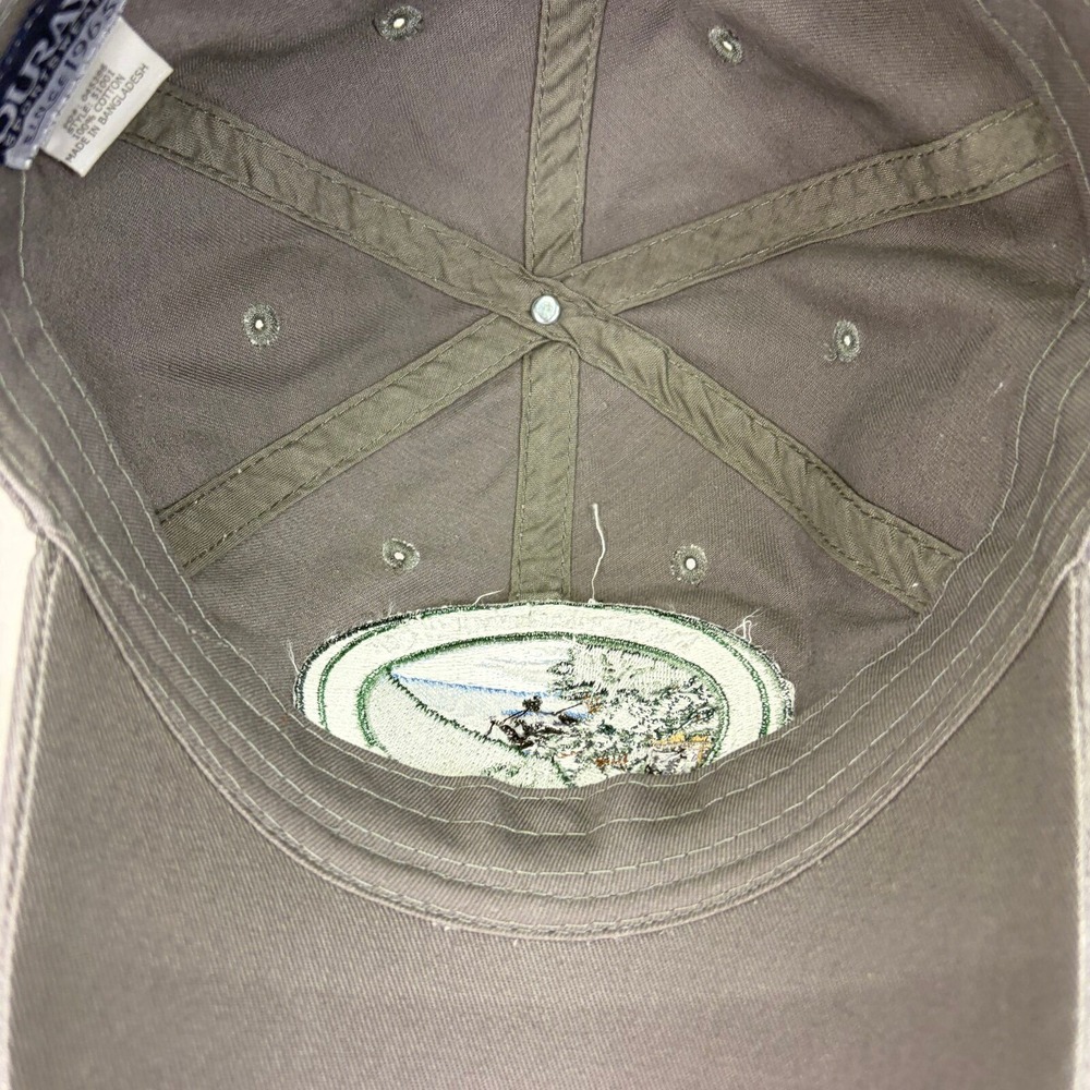 Ouray Buffalo National River Hat Mens OSFM Gray Ponca Arkansas Cap - Picture 4 of 6
